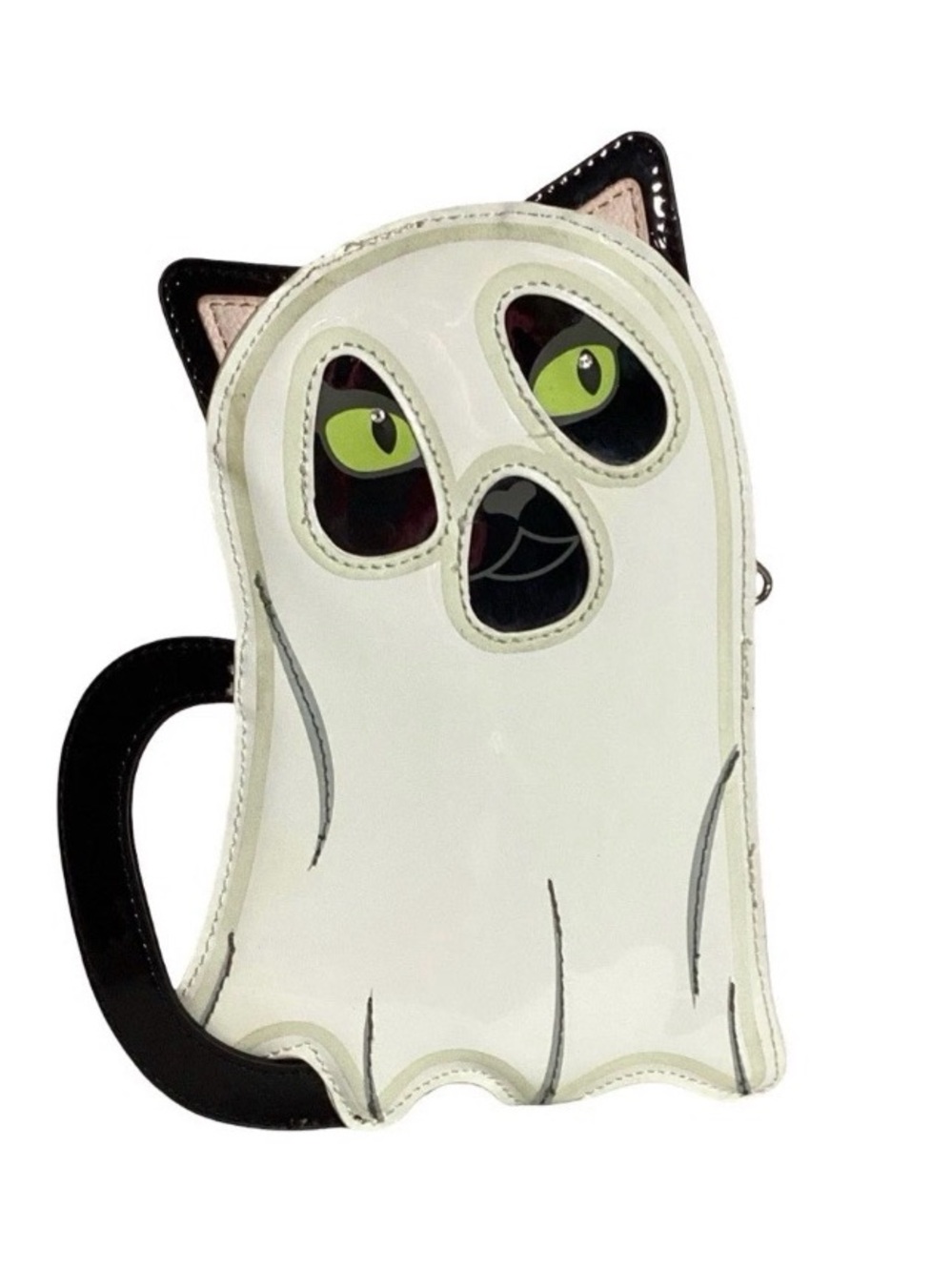 24HR DROP ⬇️ Glow in the dark Betsey Johnson ghost cat crossbody - Picture 2 of 2